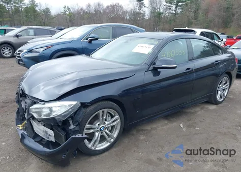 2015 BMW 435I Gran Coupe z USA, uszkodzony, nr VIN WBA4B1C59FD418371
